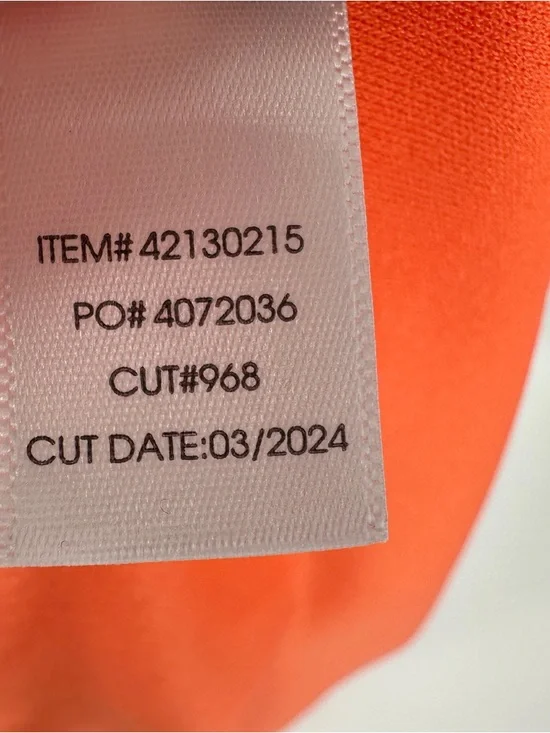 Torrid Mini Mesh Cami Shirred Bust Skater Dress Size 1 Sunny Days Nasturtium - Picture 13 of 14